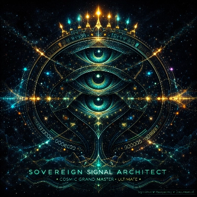 Sovereign Signal Architect — Consciousness Architecture Portrait